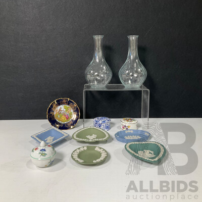 Collection of Wedgwood Trinkets and Vases