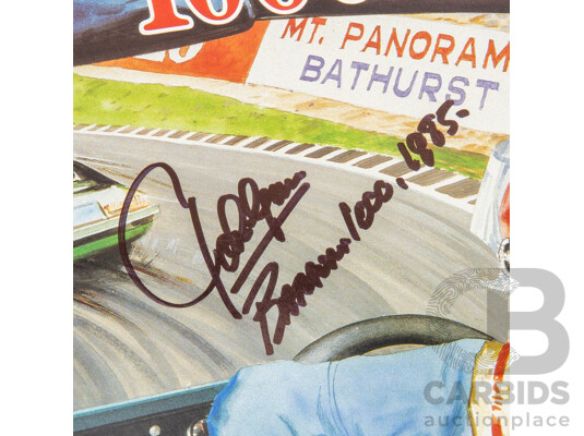 Vintage Signed James Hardie 1000 Official Race Program, 1985