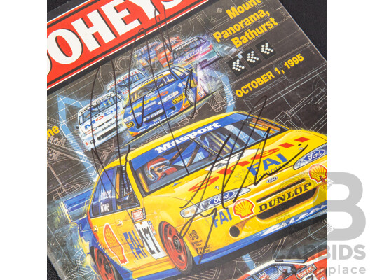 Vintage Signed Tooheys 1000 Official Race Program, 1995