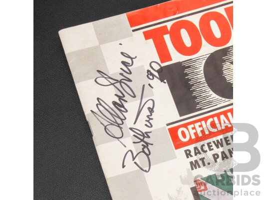 Vintage Signed Tooheys 1000 Official Race Program, 1990