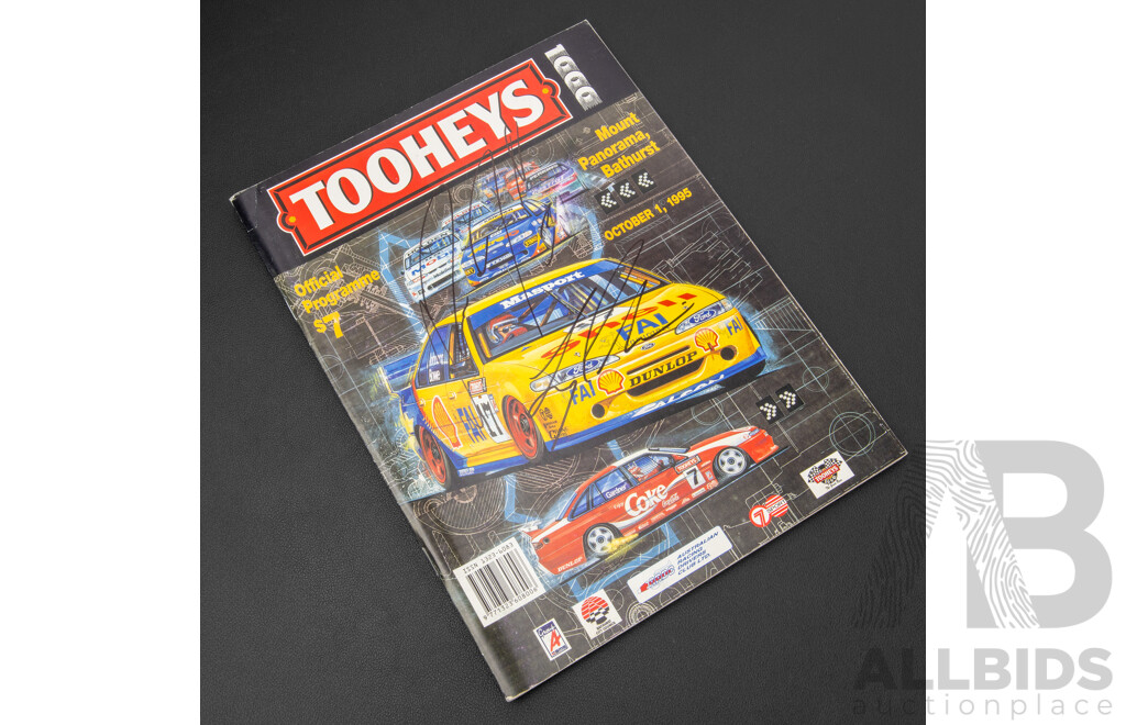 Vintage Signed Tooheys 1000 Official Race Program, 1995