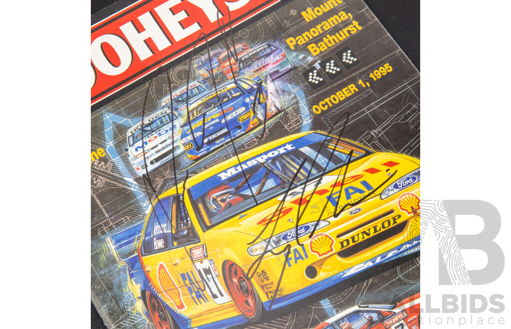 Vintage Signed Tooheys 1000 Official Race Program, 1995