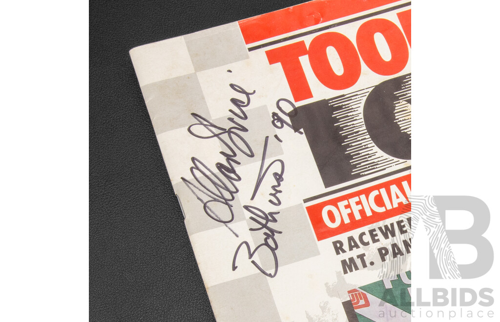 Vintage Signed Tooheys 1000 Official Race Program, 1990