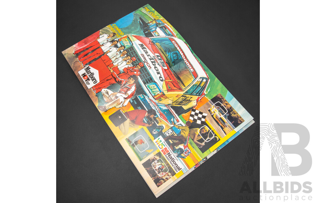 Vintage Hardie/Ferodo 100 Signed Official Race Programme, 1980