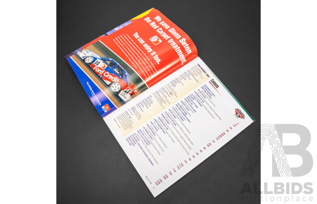 Vintage Bathurst 1000 Signed Official Race Programme, 1996