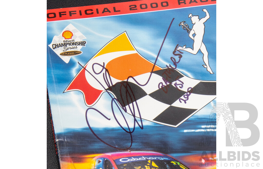 Vintage Bathurst FAI 1000 Signed Official Race Programme, 2000
