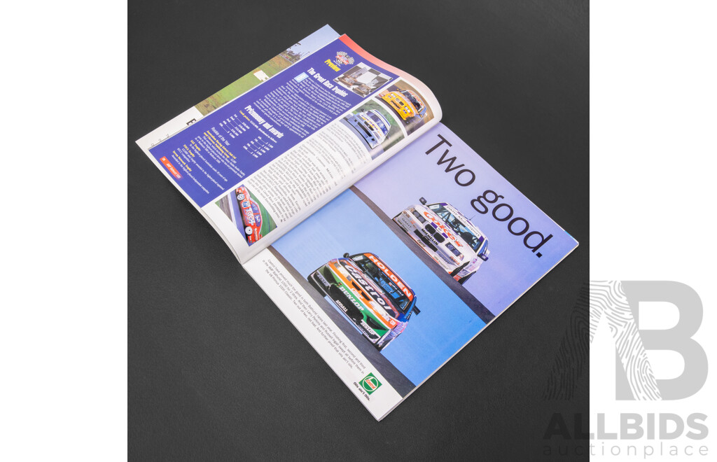 Vintage Signed AMP Bathurst 1000 Race Program, 1998