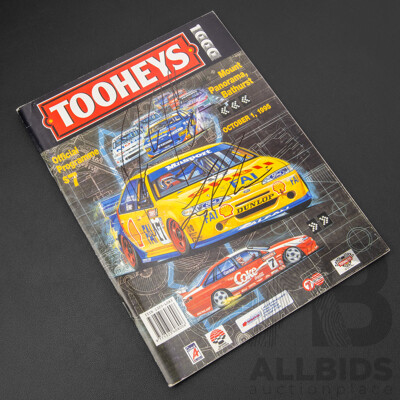 Vintage Signed Tooheys 1000 Official Race Program, 1995