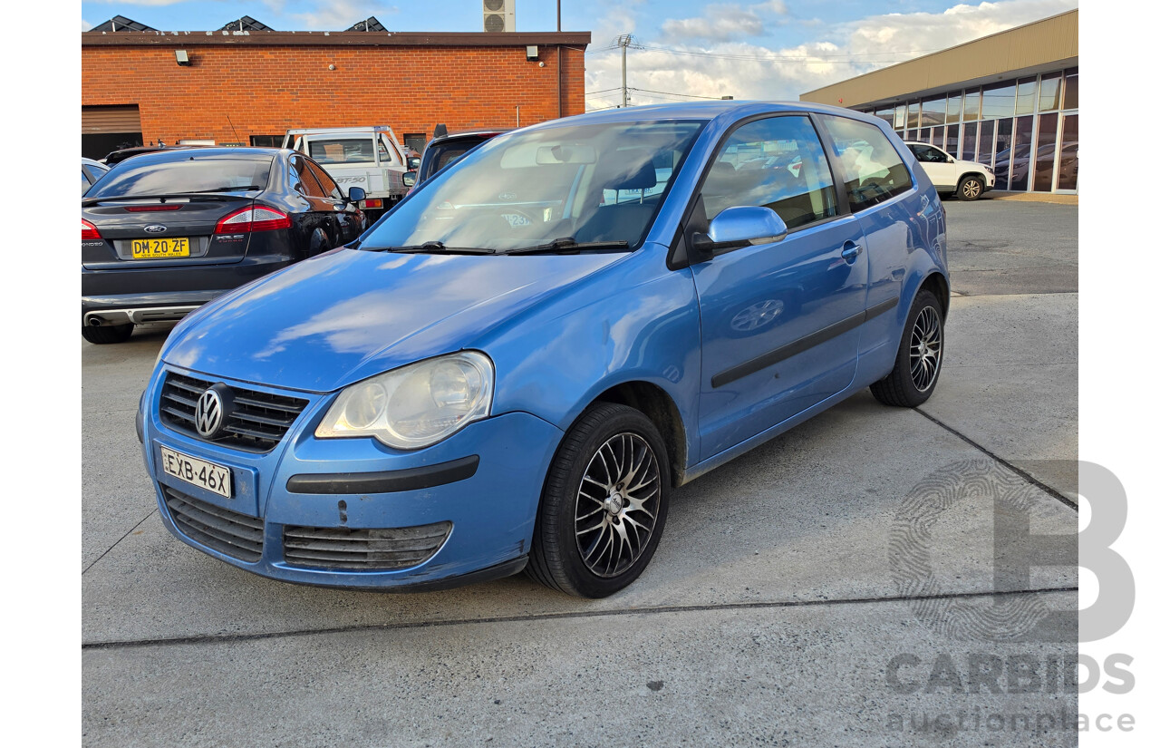 7/2006 Volkswagen Polo CLUB 9N MY06 UPGRADE 3d Hatchback Blue 1.4L