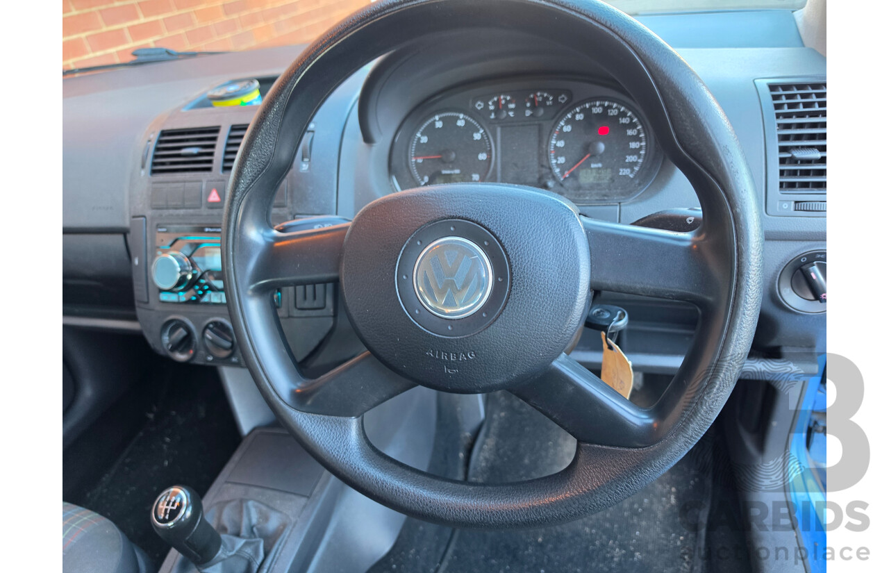 7/2006 Volkswagen Polo CLUB 9N MY06 UPGRADE 3d Hatchback Blue 1.4L