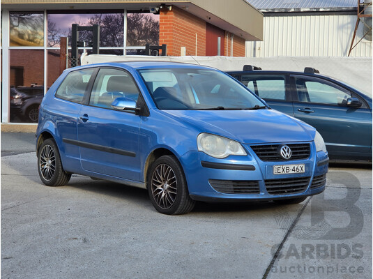 7/2006 Volkswagen Polo CLUB 9N MY06 UPGRADE 3d Hatchback Blue 1.4L