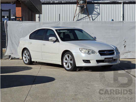 5/2008 Subaru Liberty 2.5i Premium MY08 4d Wagon White 2.5L