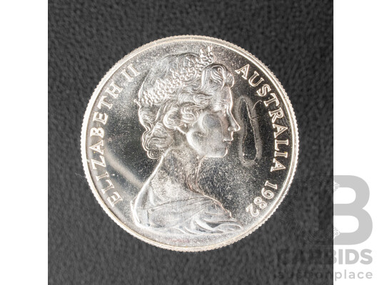 1660970 · Australian RAM 1982 Silver Ten Dollar coin, Commonwealth Games .925