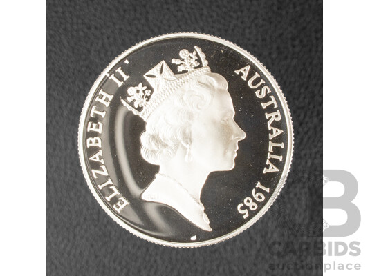 1660969 · Australian RAM 1985 Silver Proof Ten Dollar Coin, State Series, Victoria