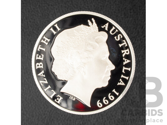 1660968 · Australian RAM 1999 Silver Proof One Dollar Coin .925