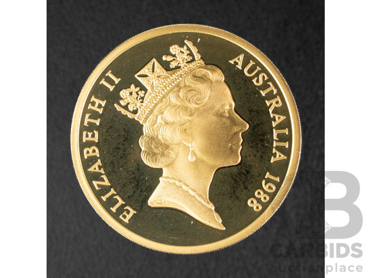 1660966 · Australian RAM 1988 Proof Five Dollar Coin, New Parliament House