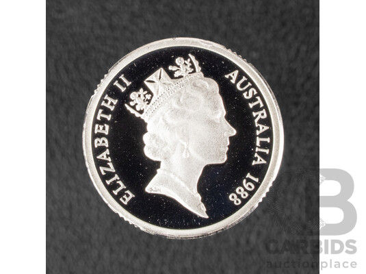 1660959 · Australian RAM 1988 Silver Proof Two Dollar Coin .925