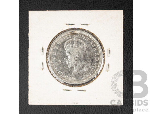 1660961 · Australian 1927 KGV Silver Florin, Canberra .925