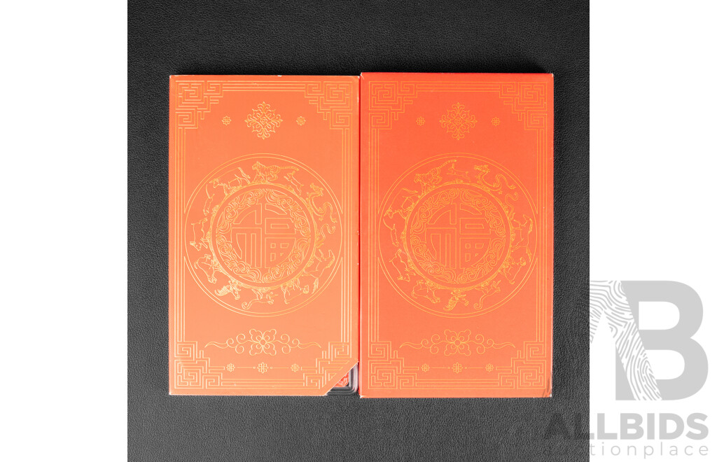 Two Australian RAM 2022 2023 Lunar Coin Sets