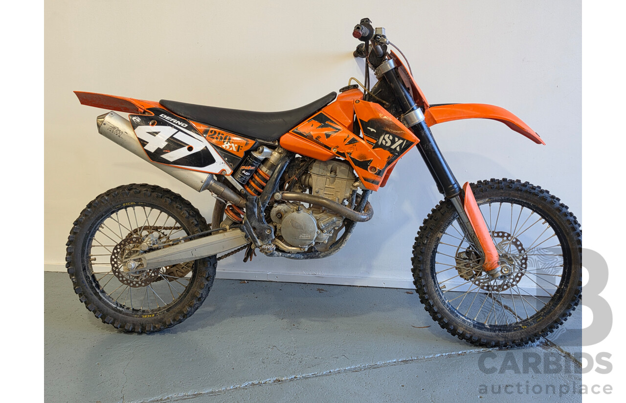 2005 KTM250XF Motocross Motorcycle - Offroad
