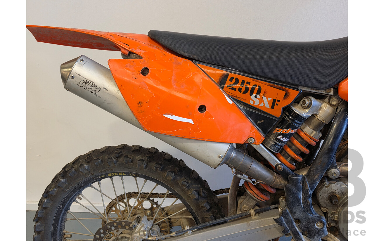 2005 KTM250XF Motocross Motorcycle - Offroad