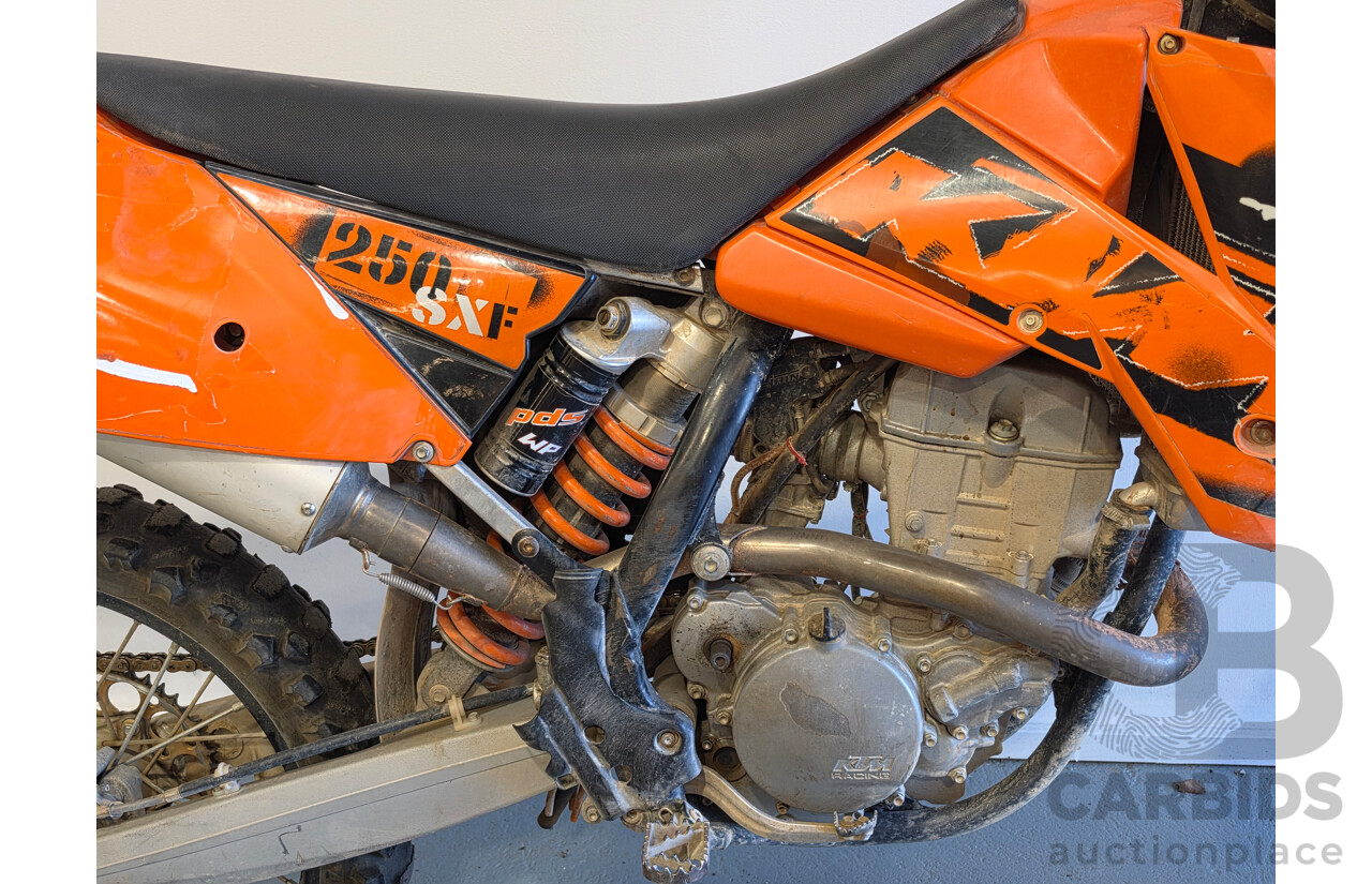 2005 KTM250XF Motocross Motorcycle - Offroad