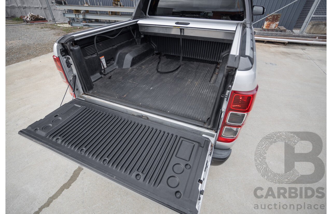 7/2017 Ford Ranger Wildtrak 3.2 (4x4) PX MKII MY17 Update Dual Cab P/Up Ingot Silver Metallic Turbo Diesel 3.2L