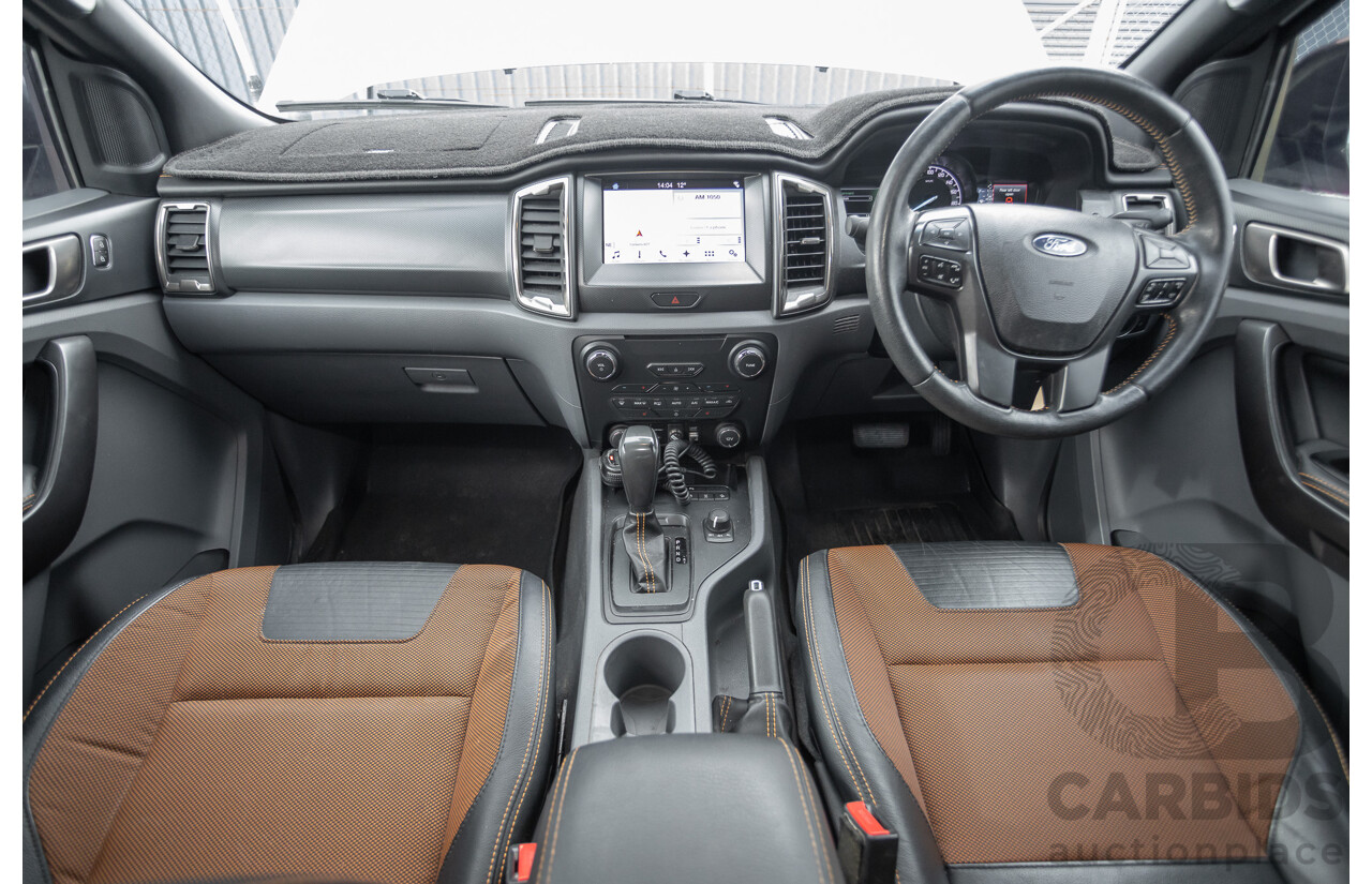 7/2017 Ford Ranger Wildtrak 3.2 (4x4) PX MKII MY17 Update Dual Cab P/Up Ingot Silver Metallic Turbo Diesel 3.2L