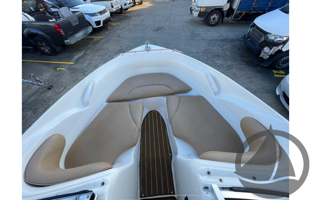 NO RESERVE - 2007 Searay 180 Bowrider, 150HP Mercury Outboard