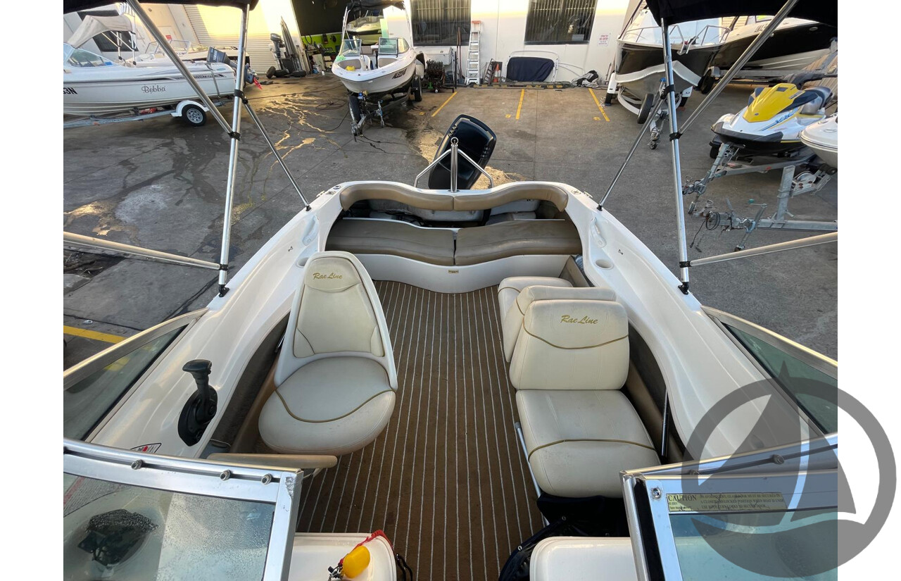 NO RESERVE - 2007 Searay 180 Bowrider, 150HP Mercury Outboard