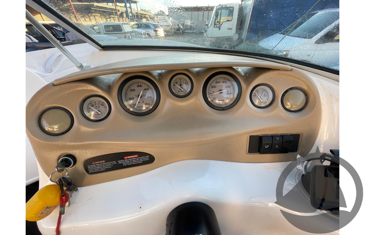 NO RESERVE - 2007 Searay 180 Bowrider, 150HP Mercury Outboard