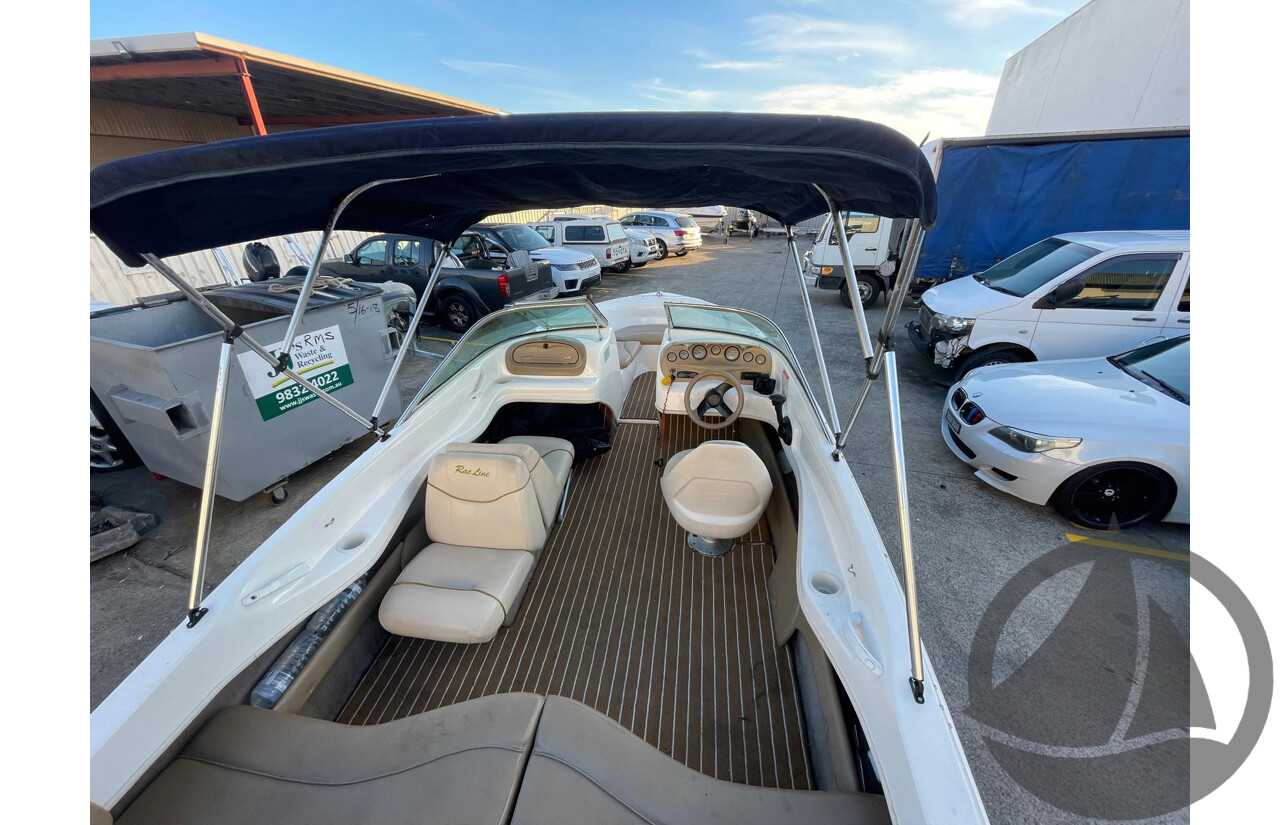 NO RESERVE - 2007 Searay 180 Bowrider, 150HP Mercury Outboard