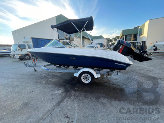 1660464 · NO RESERVE - 2007 Searay 180 Bowrider, 150HP Mercury Outboard