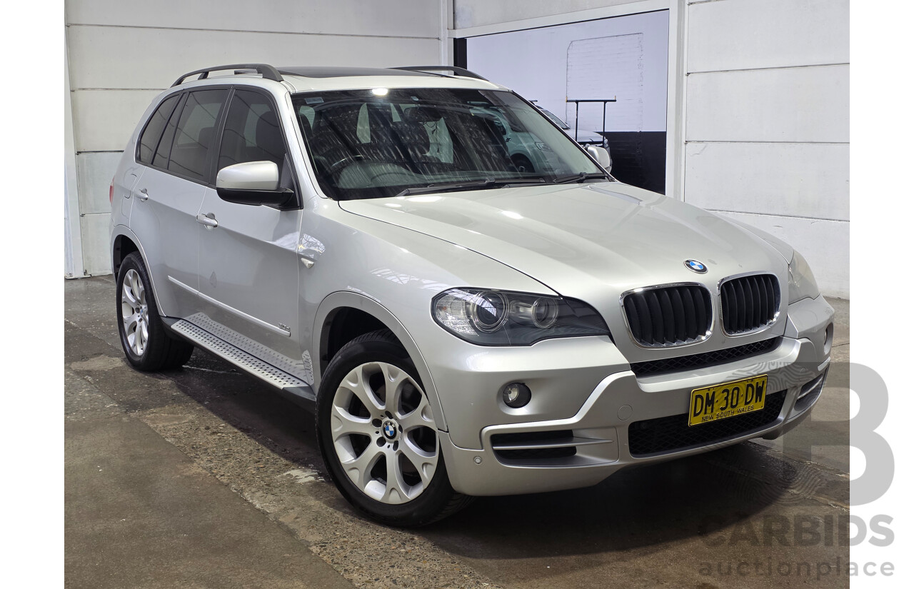 1/2009 BMW X5 xDrive30d (AWD) E70 MY09 4d Wagon Titanium Silver Metallic Turbo Diesel 3.0L