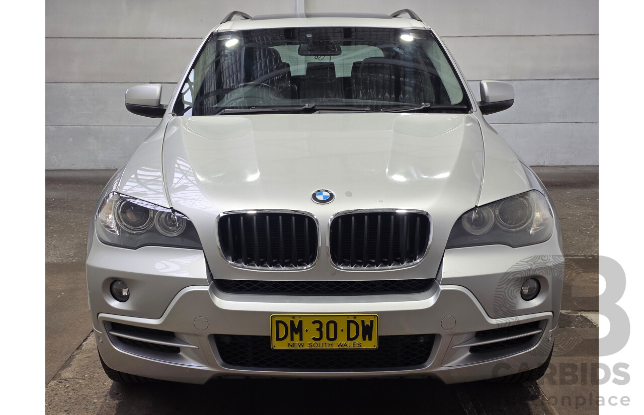 1/2009 BMW X5 xDrive30d (AWD) E70 MY09 4d Wagon Titanium Silver Metallic Turbo Diesel 3.0L