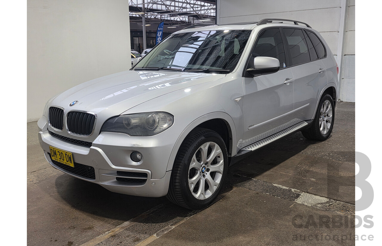 1/2009 BMW X5 xDrive30d (AWD) E70 MY09 4d Wagon Titanium Silver Metallic Turbo Diesel 3.0L