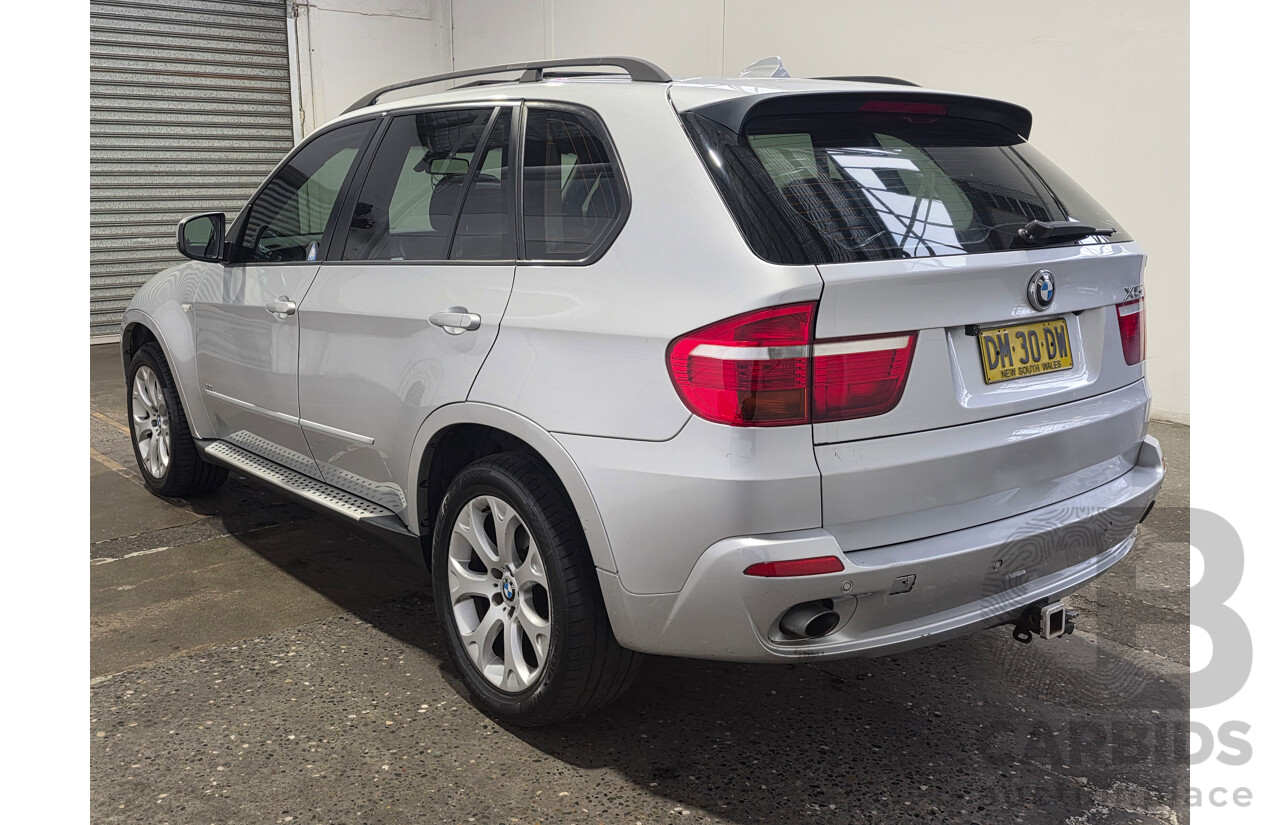 1/2009 BMW X5 xDrive30d (AWD) E70 MY09 4d Wagon Titanium Silver Metallic Turbo Diesel 3.0L