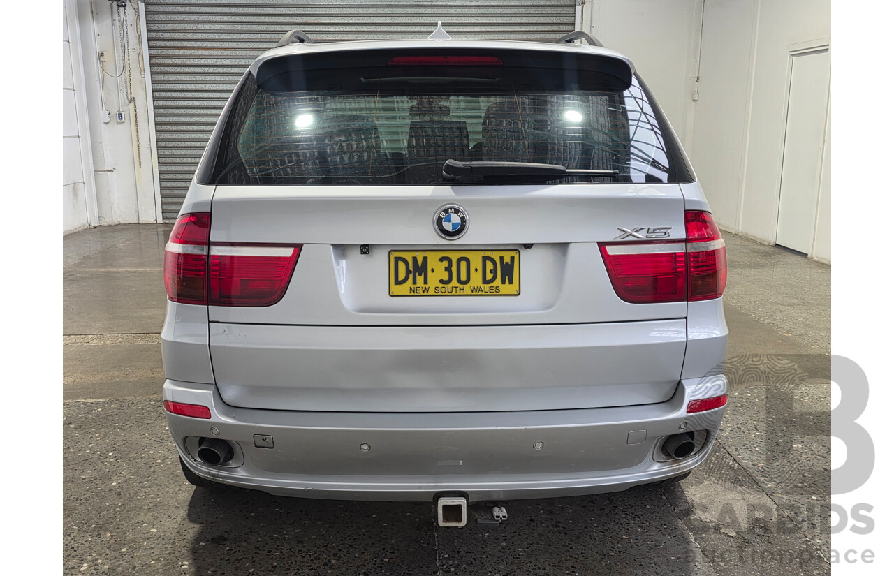 1/2009 BMW X5 xDrive30d (AWD) E70 MY09 4d Wagon Titanium Silver Metallic Turbo Diesel 3.0L