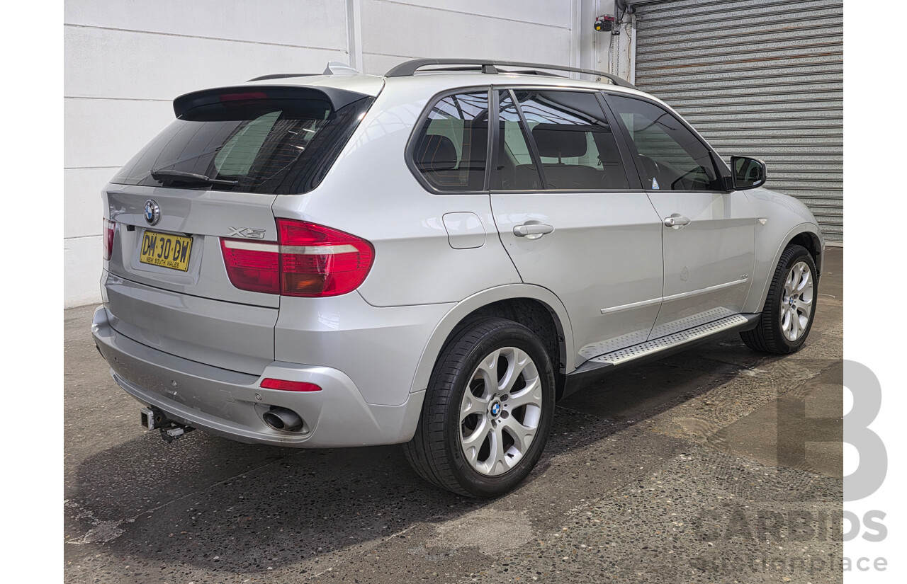 1/2009 BMW X5 xDrive30d (AWD) E70 MY09 4d Wagon Titanium Silver Metallic Turbo Diesel 3.0L