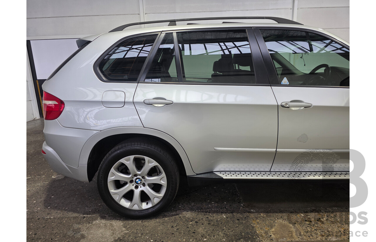1/2009 BMW X5 xDrive30d (AWD) E70 MY09 4d Wagon Titanium Silver Metallic Turbo Diesel 3.0L