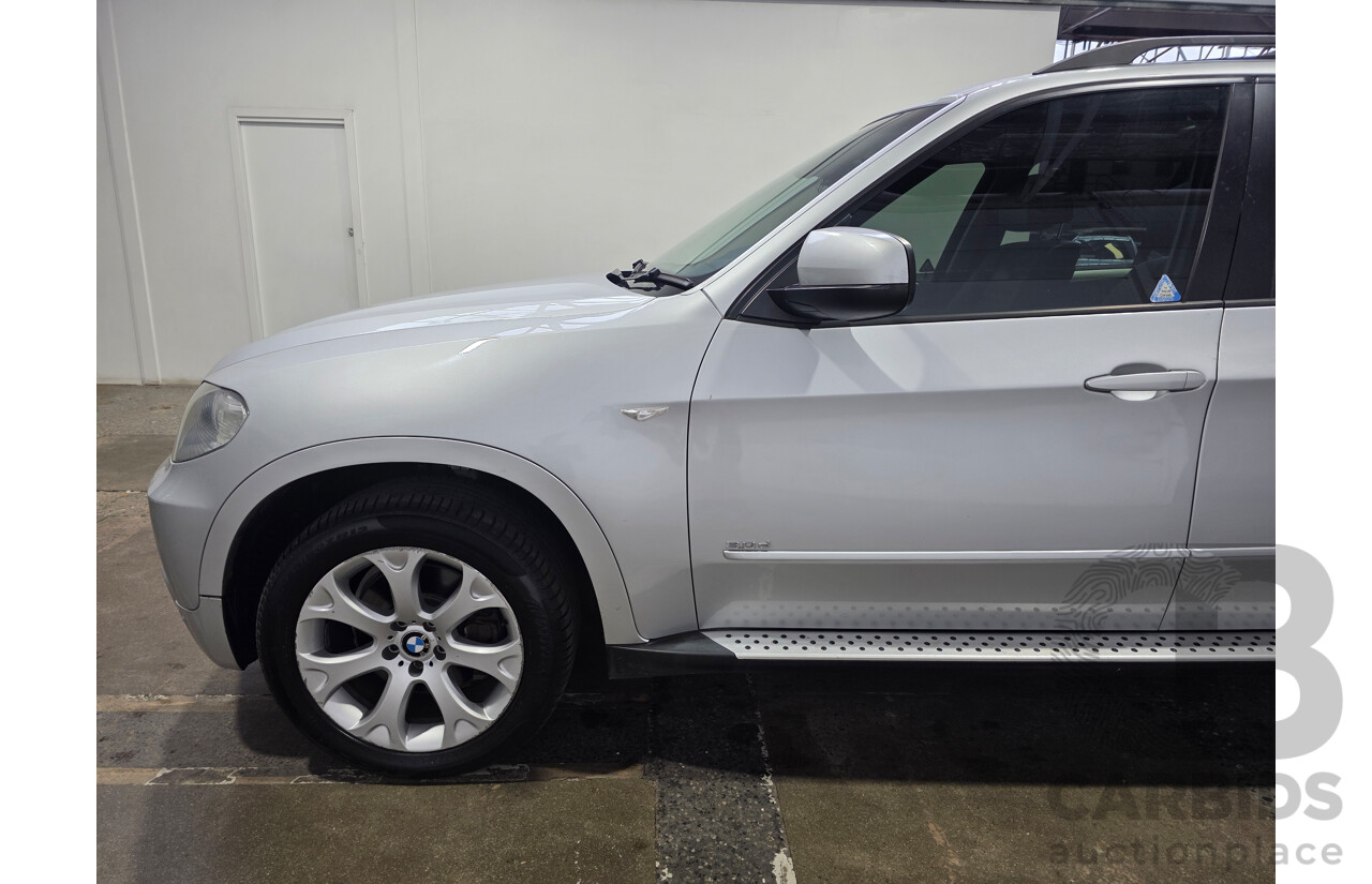 1/2009 BMW X5 xDrive30d (AWD) E70 MY09 4d Wagon Titanium Silver Metallic Turbo Diesel 3.0L