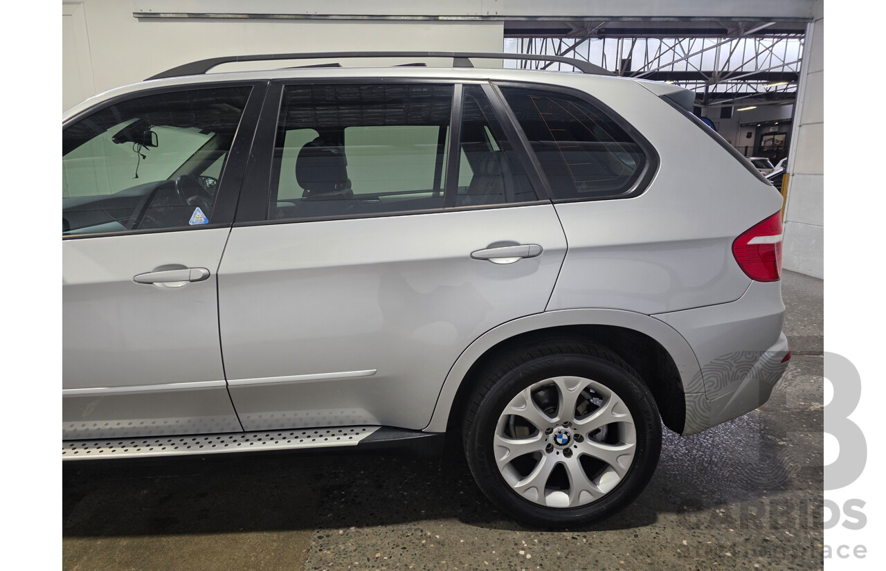 1/2009 BMW X5 xDrive30d (AWD) E70 MY09 4d Wagon Titanium Silver Metallic Turbo Diesel 3.0L