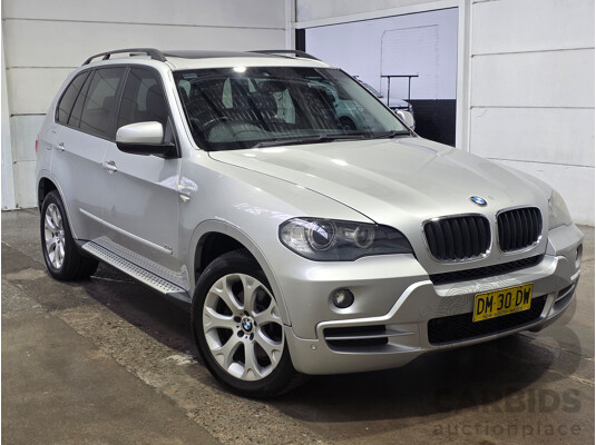 1/2009 BMW X5 xDrive30d (AWD) E70 MY09 4d Wagon Titanium Silver Metallic Turbo Diesel 3.0L