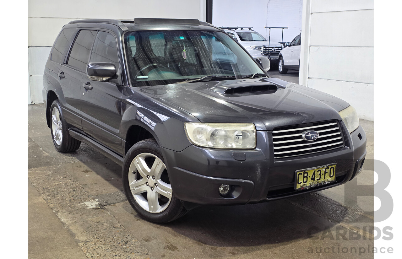 7/2007 Subaru Forester XT MY07 4d Wagon Dark Gray Turbo 2.5L
