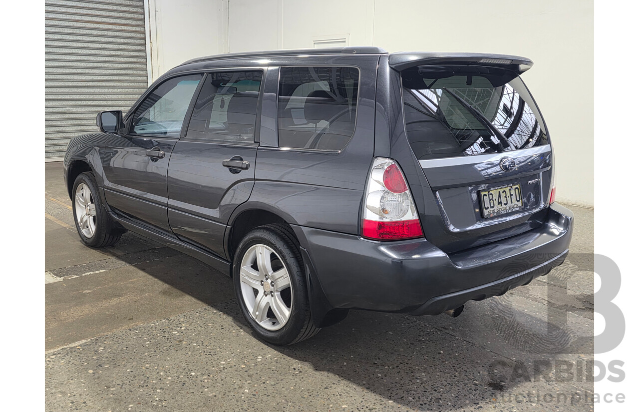 7/2007 Subaru Forester XT MY07 4d Wagon Dark Gray Turbo 2.5L