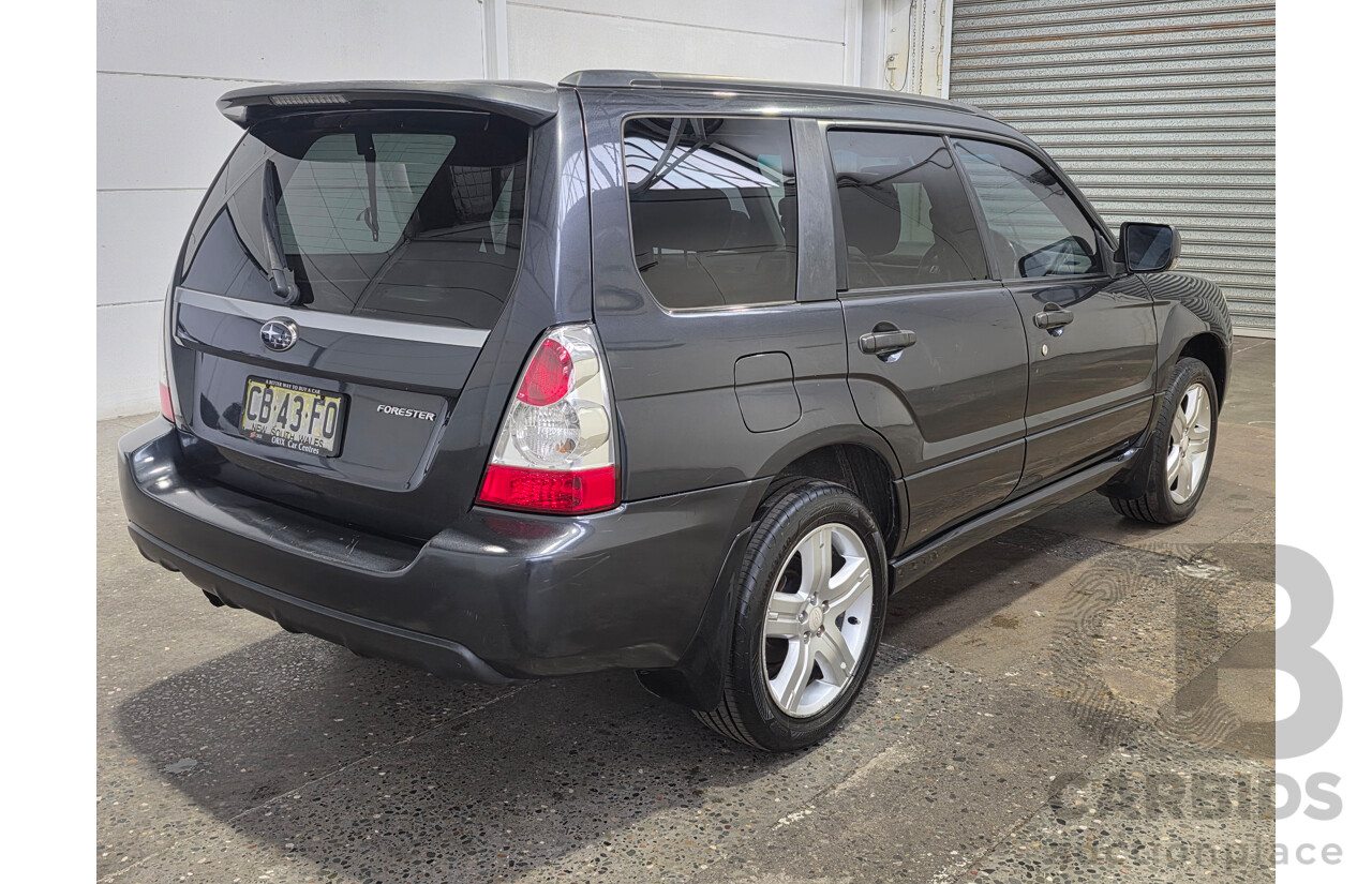 7/2007 Subaru Forester XT MY07 4d Wagon Dark Gray Turbo 2.5L