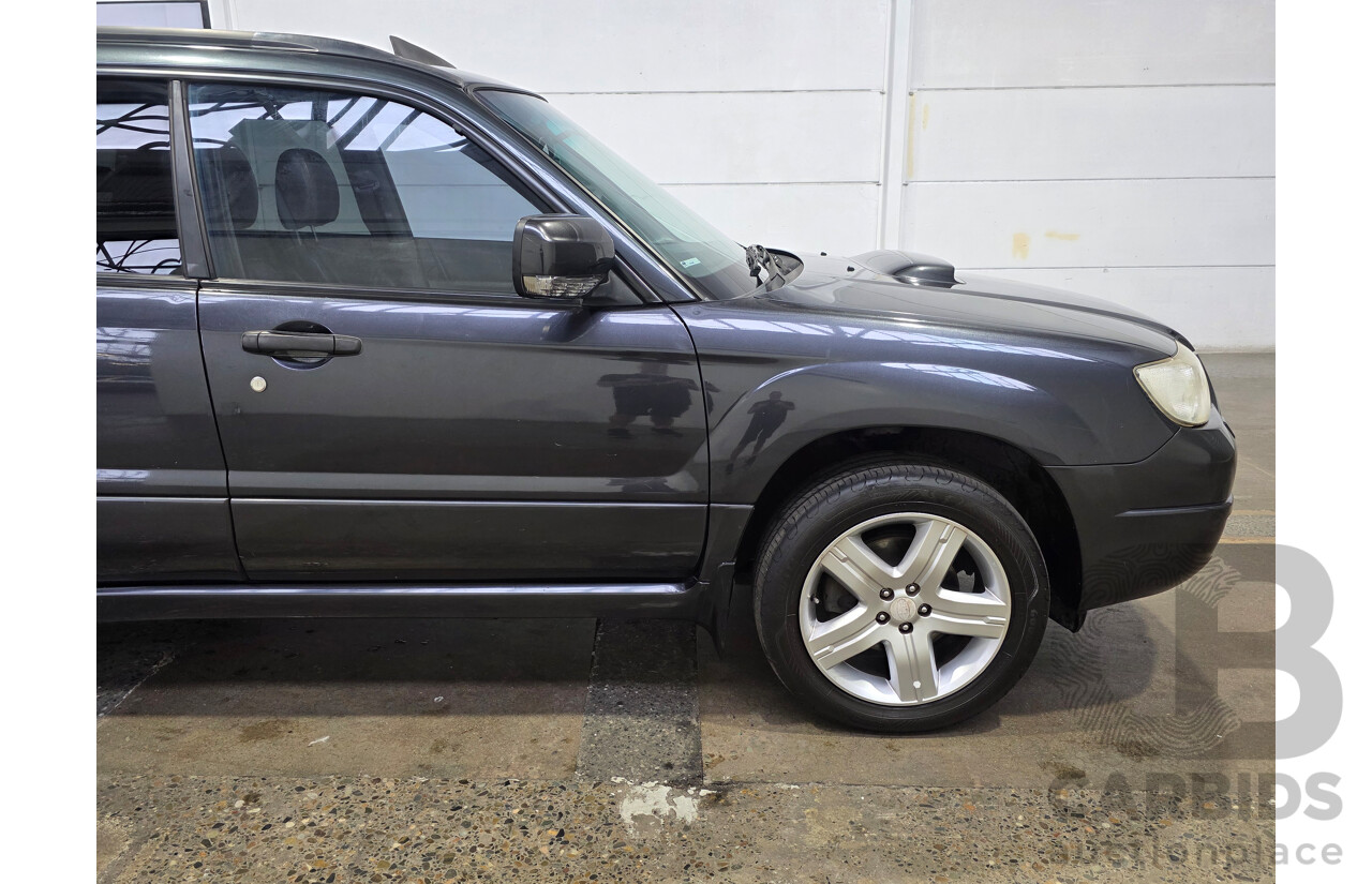 7/2007 Subaru Forester XT MY07 4d Wagon Dark Gray Turbo 2.5L
