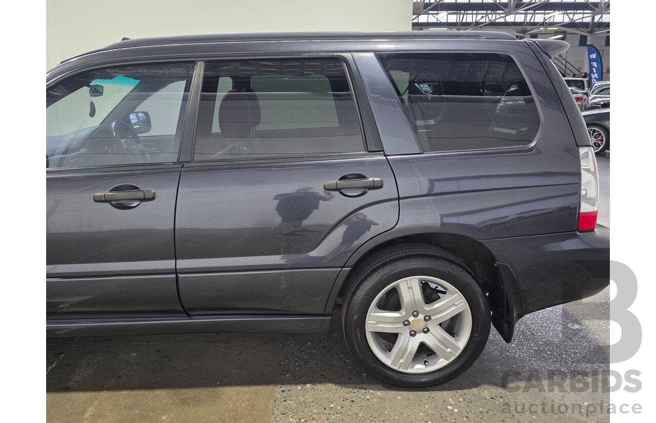 7/2007 Subaru Forester XT MY07 4d Wagon Dark Gray Turbo 2.5L