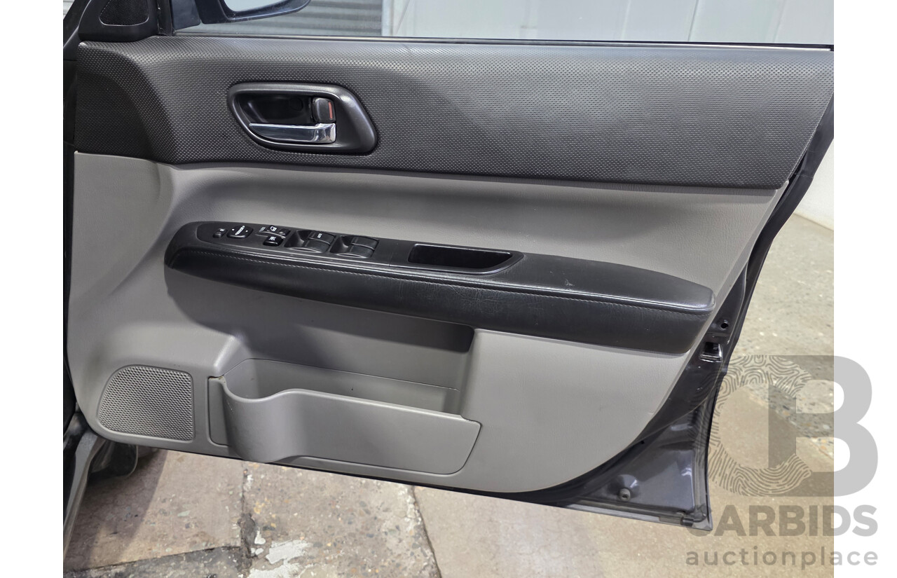 7/2007 Subaru Forester XT MY07 4d Wagon Dark Gray Turbo 2.5L