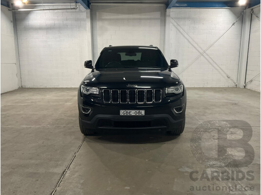 02/2015 Jeep Grand Cherokee LAREDO (4x4) 4x4 WK MY15 4D Wagon Black 3.0L